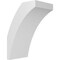 Ekena Millwork 6-in. W x 8-in. D x 12-in. H Thorton Architectural Grade PVC Knee Brace BRCP06X08X12THR - alternate 1